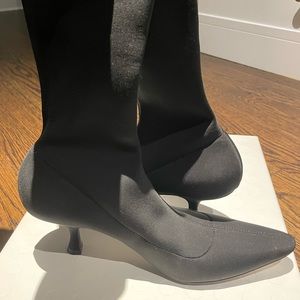Khaite Taylor Stretch pump boot- worn once. Have box an dust bag
